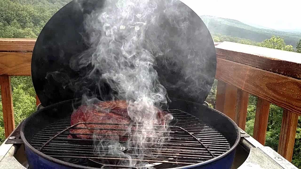 Smoking Brisket on a Charcoal Grill