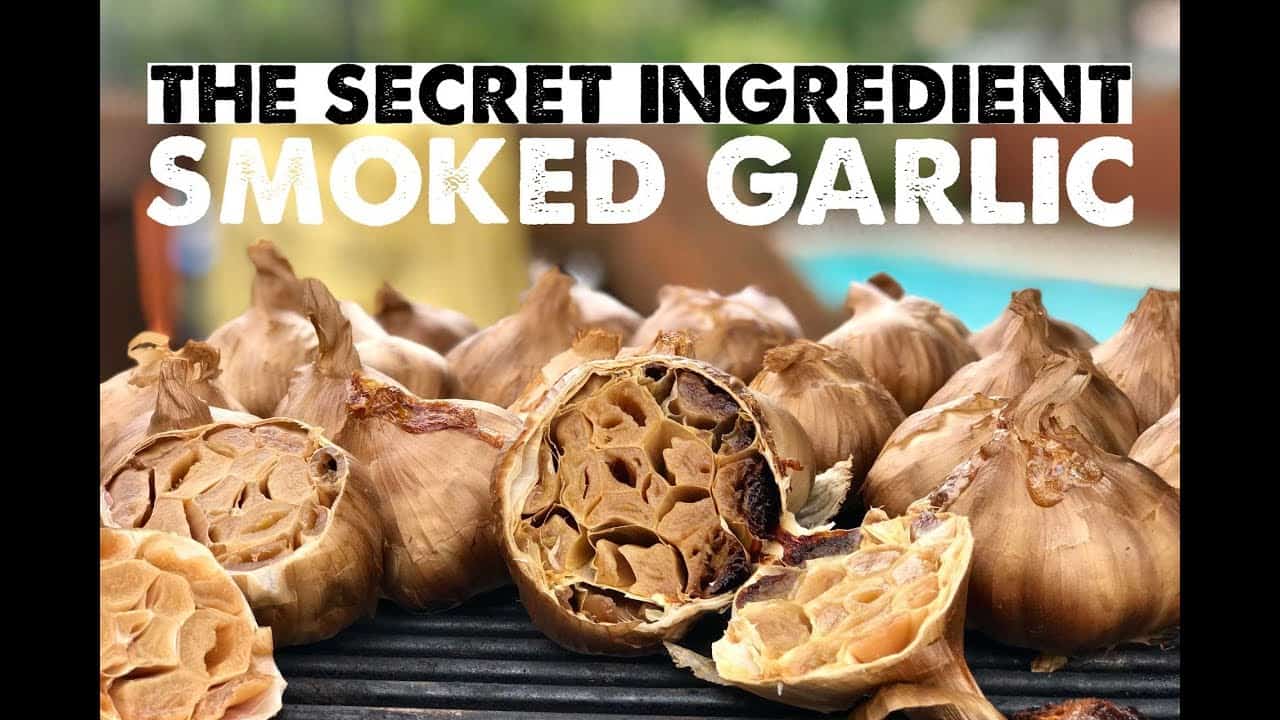 How to smoke garlic in a smoker?