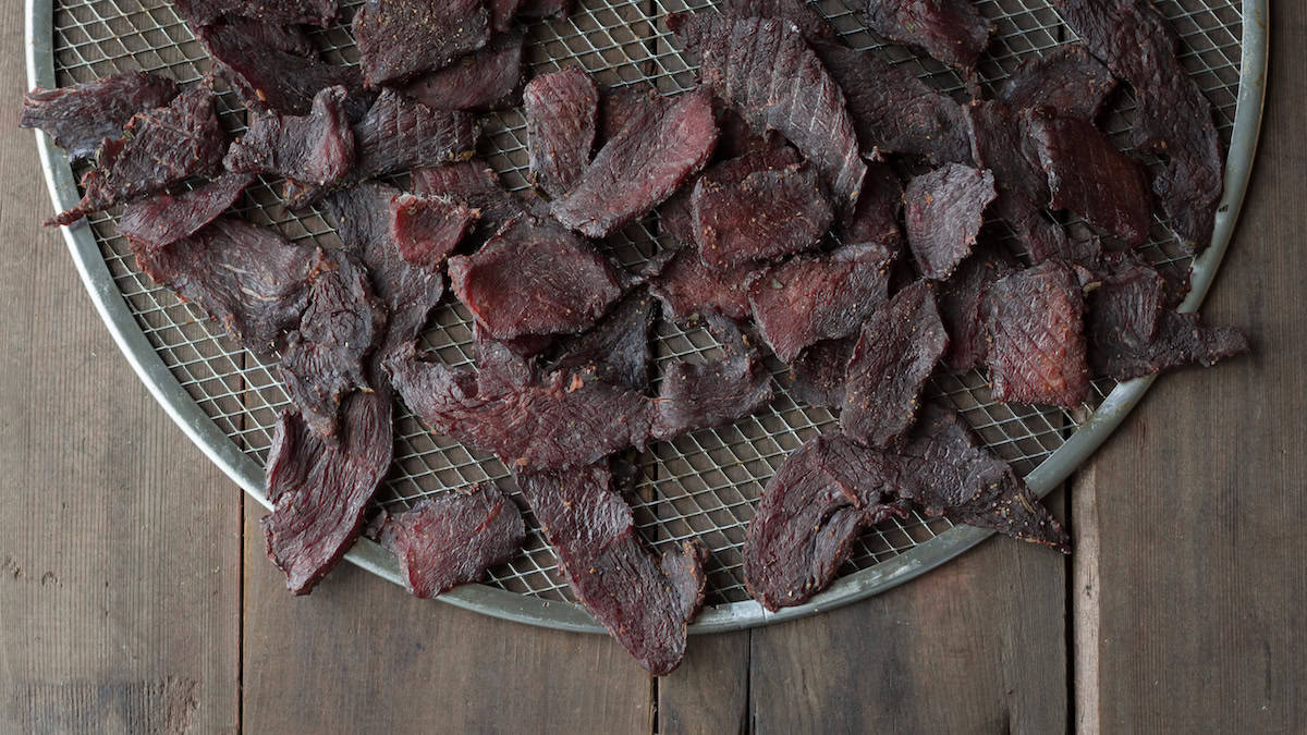 deer jerky